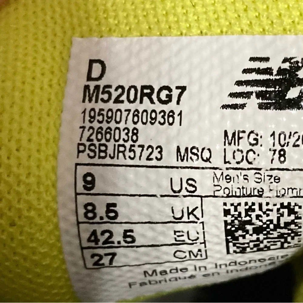 New Balance Men's 520v7 Running Shoe Sneakers
